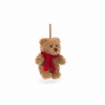 Jellycat Bartholomew Decoration Bear USA | 29705JESW